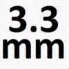 3-3mm