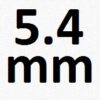 5-4mm