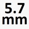 5-7mm