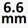 6-6mm